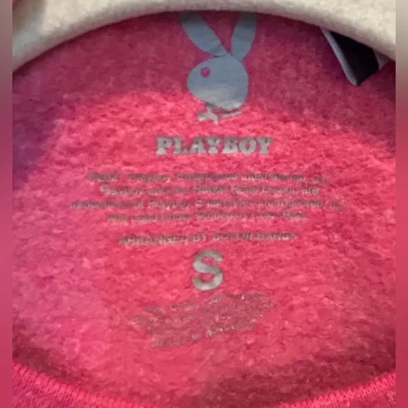 Playboy Club Sweatshirt Tokyo Japan Mens Anime Card Ace of Spades - Red Small - Picture 11 of 15